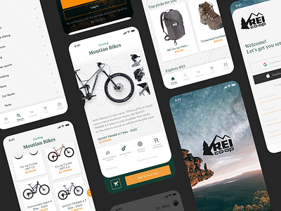 Rei Co-Op App Design