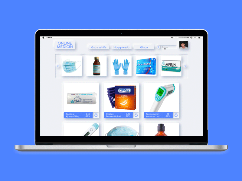 Online Medicin web site design coronavirus covid19 design medicine online shopping ui ux
