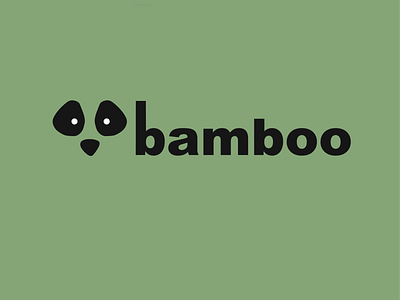 day 3/50 bamboo dailylogochallenge green panda
