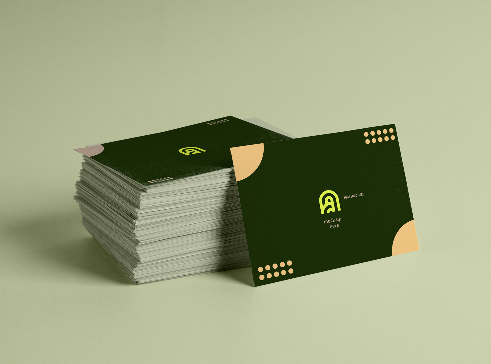 Business Card Mockup by ARTSM MockUp on Dribbble