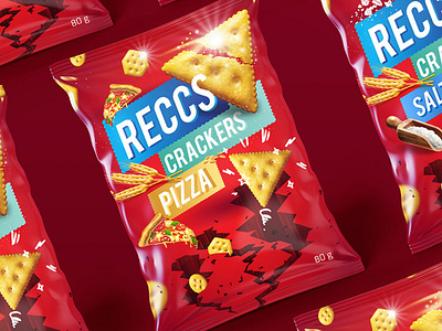RECCS the crackers - Packaging design