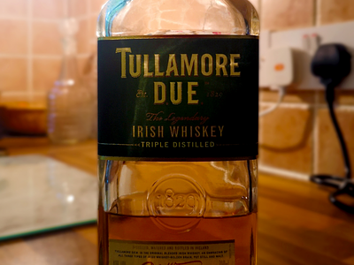 Tullamore Dew irish whiskey tullamore dew