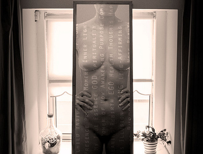 Look Within mirror naked woman photoshop