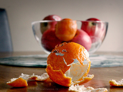 Orange Earth composition photoshop