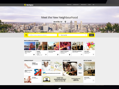 yp.ca homepage exploration