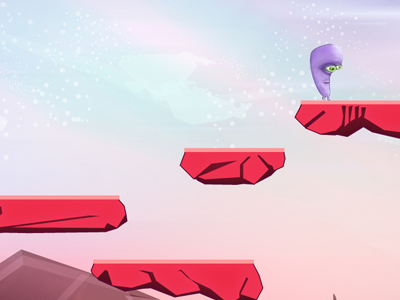 illustration - 2D platform game