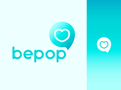 BePop / Logo Design branding design graphic design influence influencers logo logo design social media