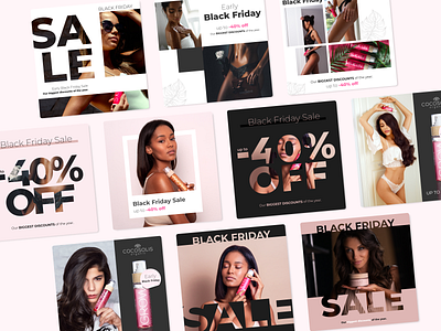 Black Friday Social Media Design - Cocosolis