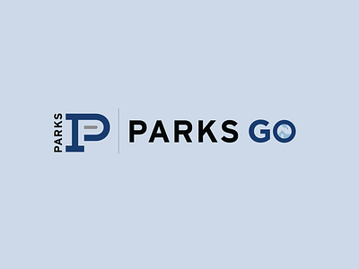 Parks Go Logo 2019 branding color design flat geometric art grid illustration vector vector art