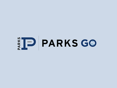 Parks Go Logo 2019 branding color design flat geometric art grid illustration vector vector art