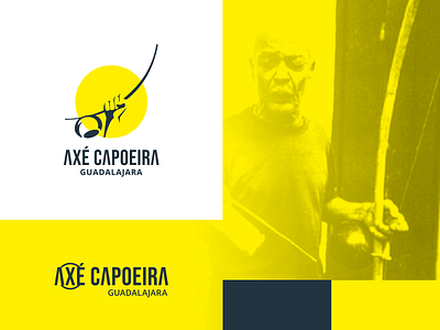 AXÉ CAPOEIRA GUADALAJARA branding design logo