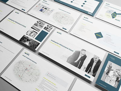 Investment Company Pitch Deck Design