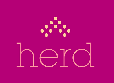 Herd branding design logo logo design vector