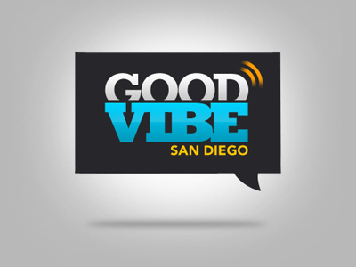 Good Vibe SD logo diego good logo photoshop san sd vibe