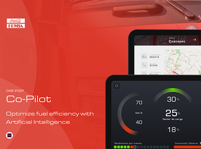 Co-Pilot Platform ai dashboard drive iot product design real time ui ux