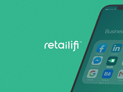 Retailifi Ecommerce in Pakistan app brand branding design ecommerce graphic design green logo retail sale sell technology