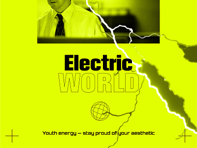 Electric World Part.2 branding cover design design icon illustration logo magazine minimal photo typography vector
