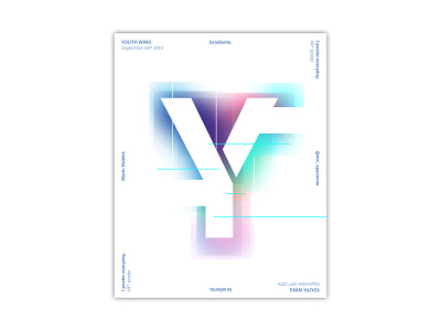 #49 — Youth wins. branding cover design design illustration magazine typography