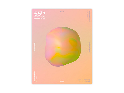 #55 — Motion. branding cover design design illustration magazine