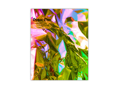 #68 — Space One. branding cover design design illustration