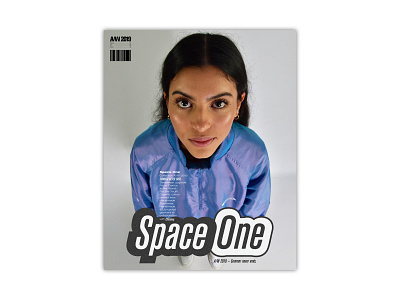 #92 — Space One A/W2019. branding cover design design identity illustration illustrator magazine photography typography vector