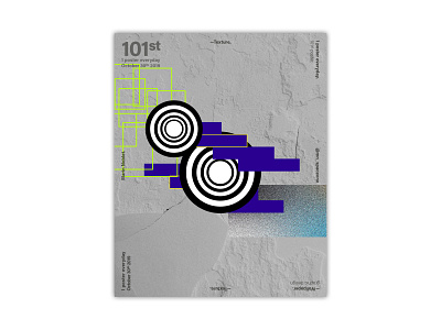 101 — Texture. branding cover design design identity illustration illustrator magazine typography vector