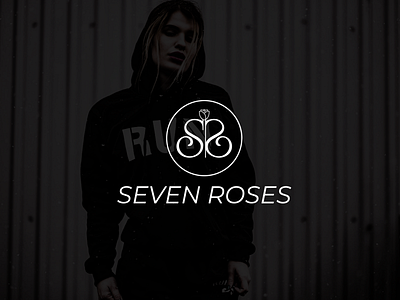 "Seven Roses" Minimal Logo branding design illustration logo logo design minimal logo minimalist modern ui vector