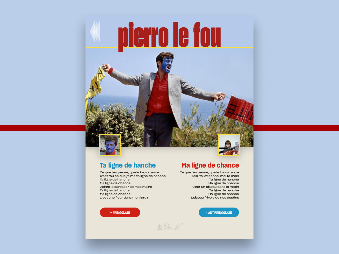 Pierro Le Fou By Benjamin Hersh On Dribbble