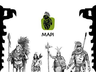 MAPI Illustrations branding design illustration logo