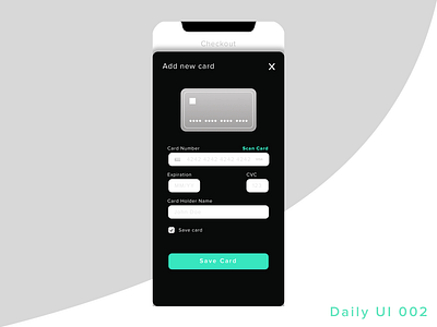 Daily Ui 002 app dailyui design ui ux