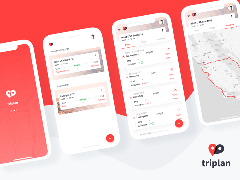 Triplan - Roadtrip Planner App