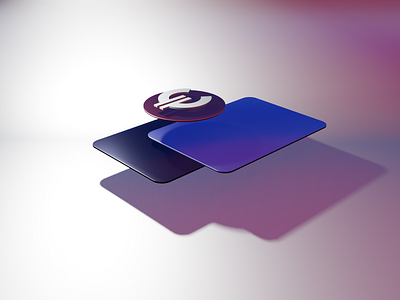 Card Visual 3d add value blender cards euro lighting shadows to card