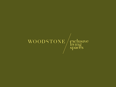 woodstone / exclusive living spaces - branding