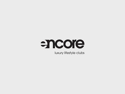 encore fitness - branding