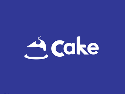 Cake branding logo