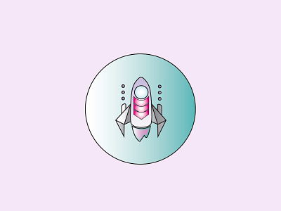 Starship Design adobe illustrator colors daily challange decal design design challenge icon illustration logo pin badge rocket rocket logo spaceship starfighter starfox vector