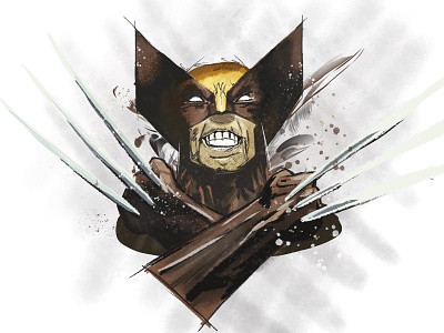 Avengers | The Wolverine adobe adobe illustrator avengers avengersendgame cartoon comic comic art comic book comic books design hugh jackman illustration procreate procreate art sketch superhero wolverine xmen