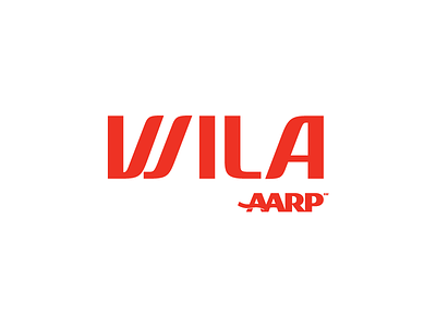 WILA — Logo 2 aarp branding it logo logo logos logotype red logo tech logo technology logo type typography woman logo