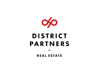 District Partners #5 — Official dc logo district logo dp logo dp monogram logo logos logotype monogram type typography washington logo