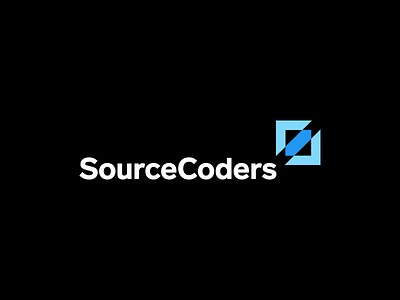 Source Coders — Logo #5 branding code code logo logo logos logotype s logo tech logo web logo