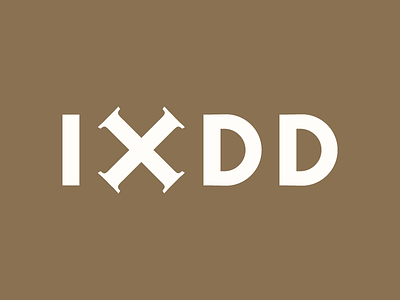 World Interaction Design Day (IXDD) — Concept 3 adobe branding interaction interaction design ixda ixdd logo logos logotype monogram type typography ui ux ux ui