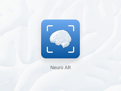 Daily UI 005 App Icon Neuro AR Brain 005 app brain daily dailyui icon mobile