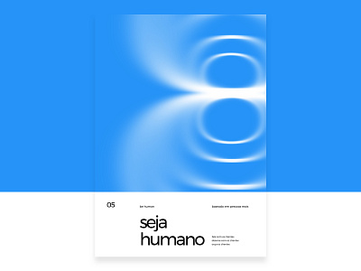 PBDigital Design Principles - Be human bank behavior blue design form human principle typography