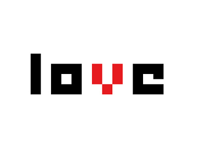 Love heart love loving type typography