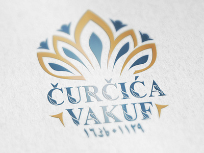 Čurčića Vakuf / logo branding caligraphy corel draw design illustration logo vector