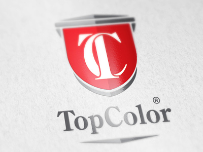Top Color / logo branding corel draw design illustration logo vector