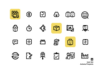 Icon Set Axioma