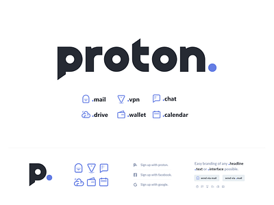 proton branding / redesign / logo branding calendar chat cloud drive icons logo mail product suite proton protoncalendar protonchat protondrive protonmail protonvpn protonwallet redesign suite vpn wallet