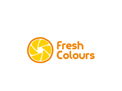 Fresh Colours branding design logo vector