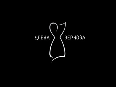 Elena Zernova (fashion designer) branding design logo vector